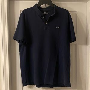 Vineyard Vines Navy Polo - Bermuda